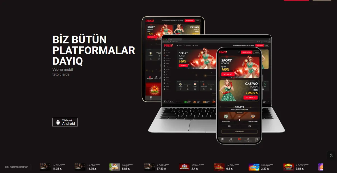 Pinco Giriş Yap — Müxtəlif Seçimlər və Faydalar